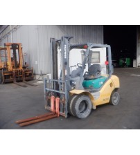 Xe nâng 2.5 tấn Komatsu số sàn lốp kép FD25C-15 động cơ 4D94LE Nhật Bãi